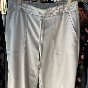 Light grey jogger style pants